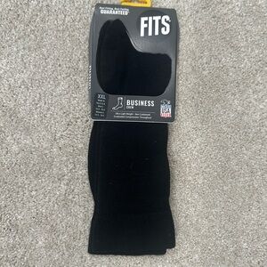 FITS Men's Black Business Crew Socks